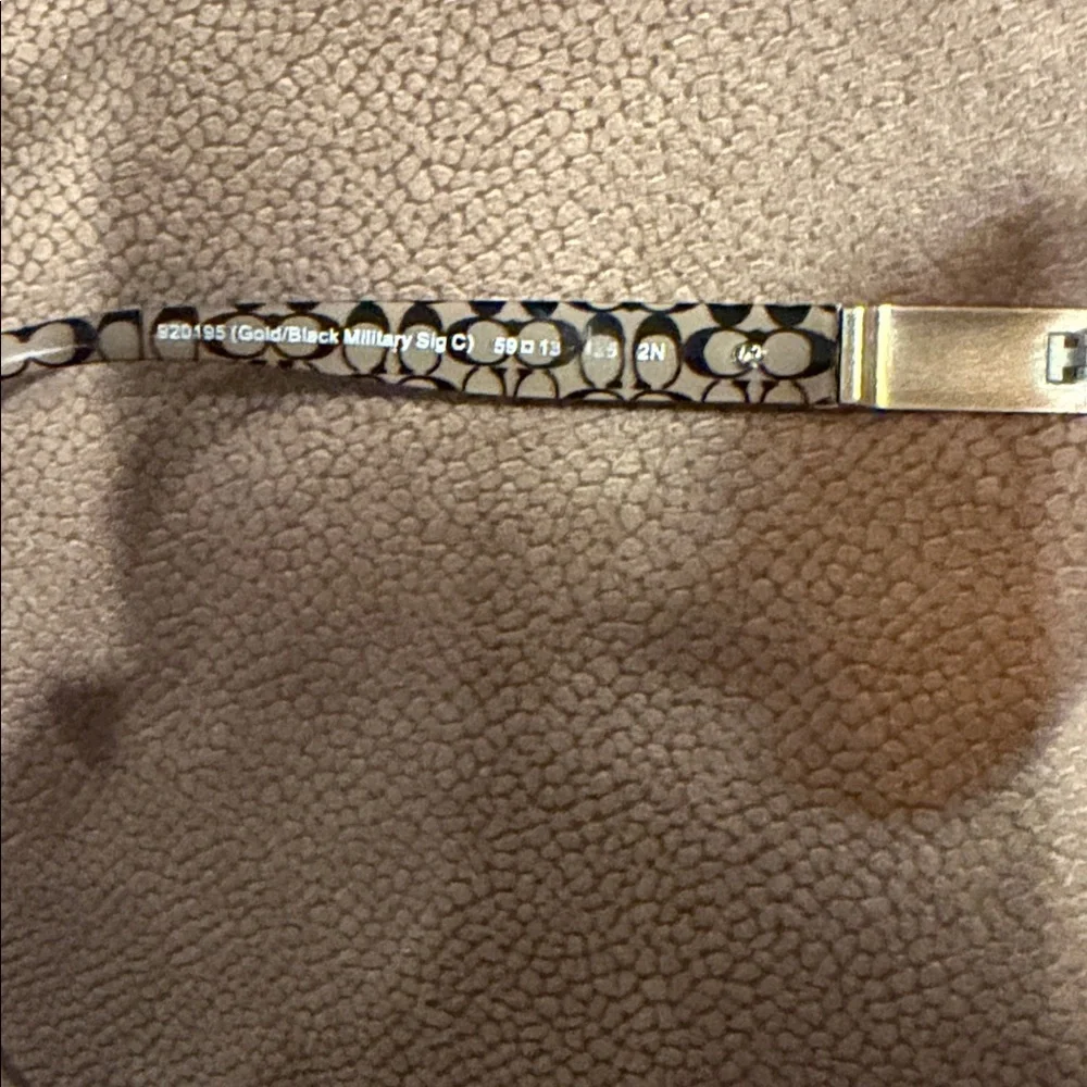 Women’s Coach Christina HC7047 Gold and Brown Aviator Sunglasses - Picture 6 of 6